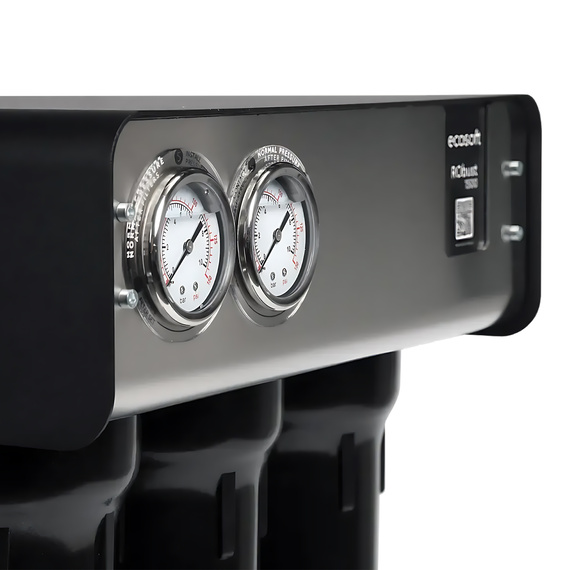 Manometry odwróconej osmozy Ecosoft RObust 1500