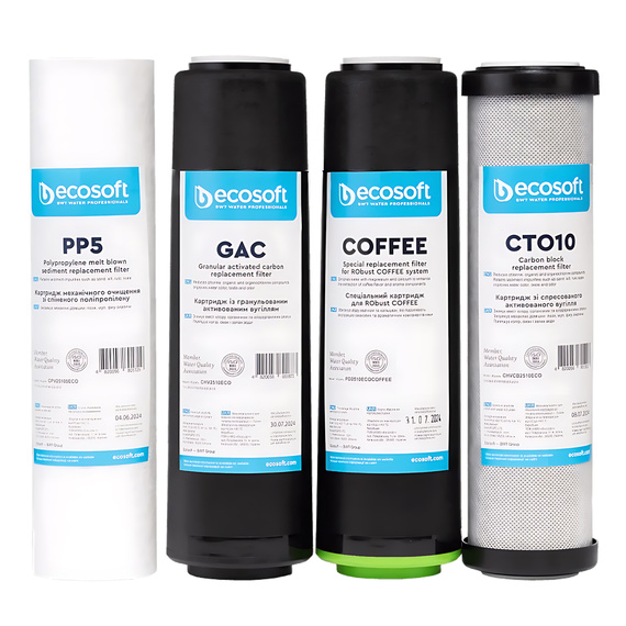 Wkłady do Ecosoft RObust COFFEE