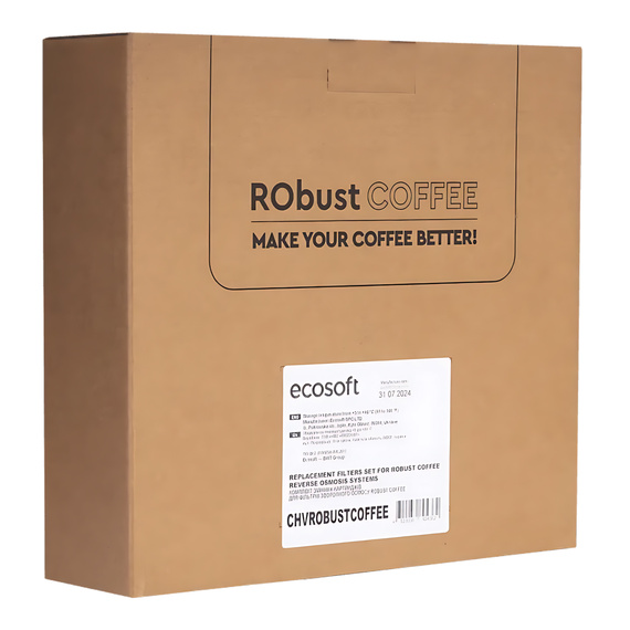 Zestaw wkładów do Ecosoft RObust COFFEE