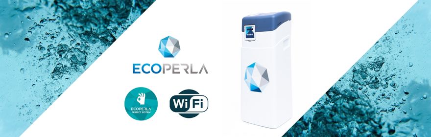 Inteligentne i komfortowe zmiękczacze wody z WiFi Ecoperla Slimline